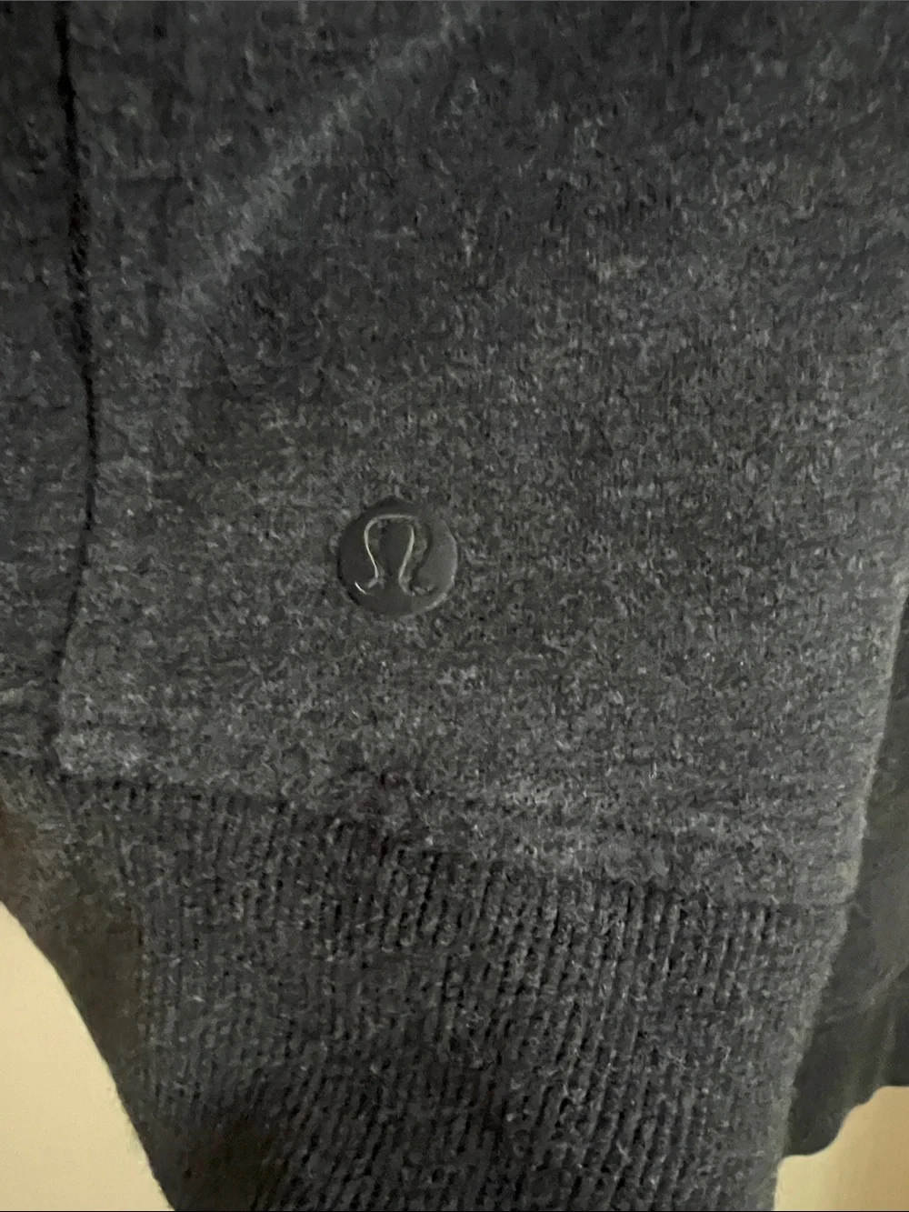 lululemon athletica Black Crewneck Sweatshirt